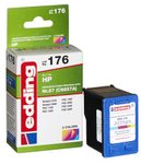 edding Druckerpatrone EDD-176 color kompatibel zu HP 57 (C6657AE)