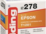 edding Druckerpatrone EDD-278 schwarz kompatibel zu EPSON T1281M