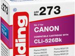 edding Druckerpatrone EDD-273 schwarz kompatibel zu Canon CLI-526 BK