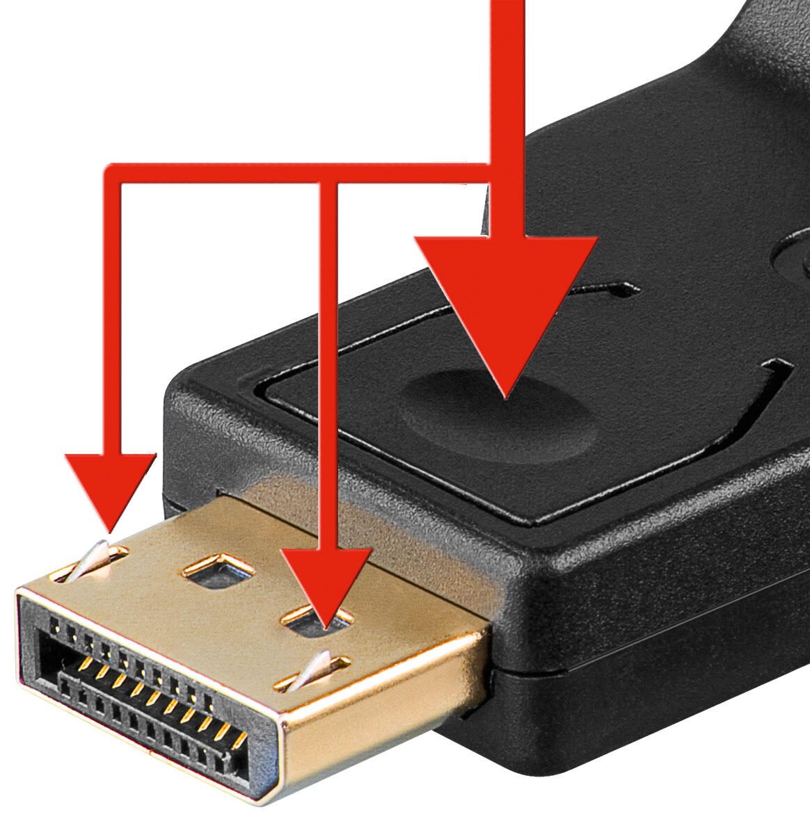 goobay Adapter DisplayPort/VGA