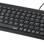 Hama Tastatur kabelgebunden Slimline SL720 schwarz