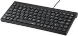 Hama Tastatur kabelgebunden Slimline SL720 schwarz
