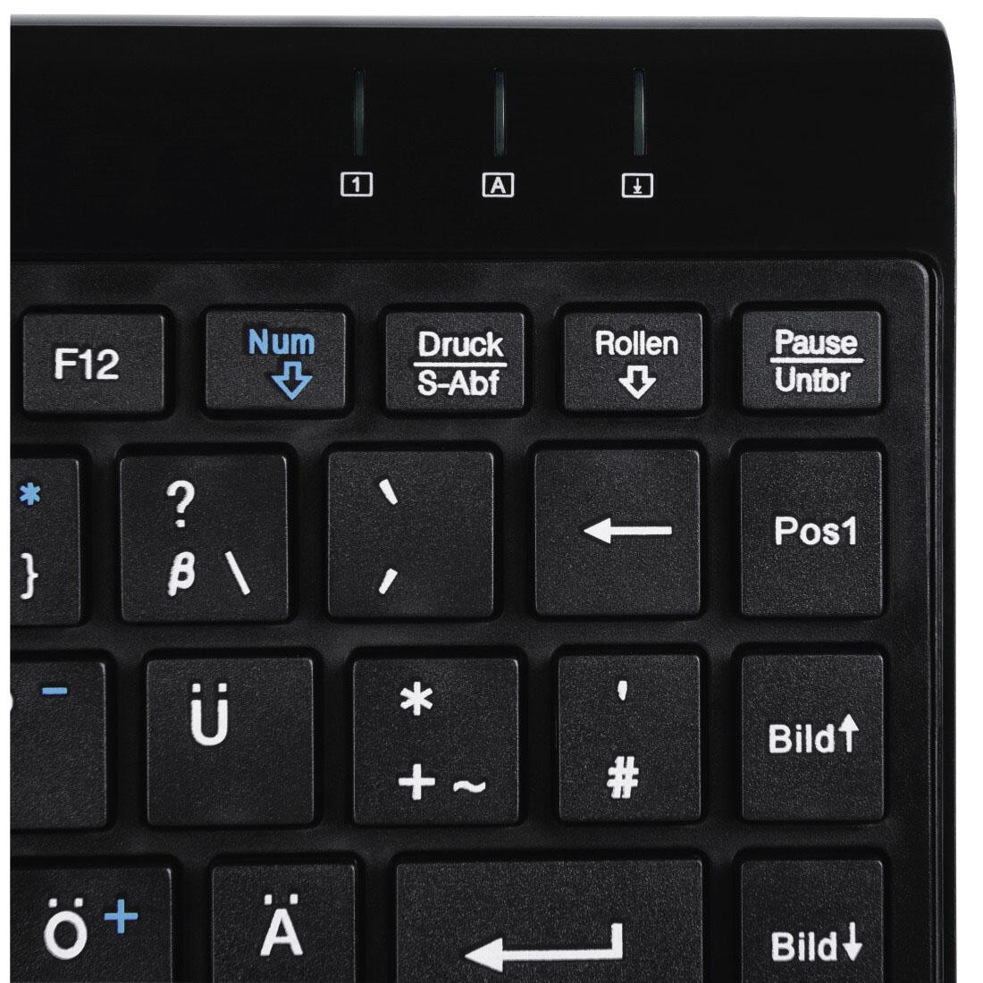 Hama Tastatur kabelgebunden Slimline SL720 schwarz