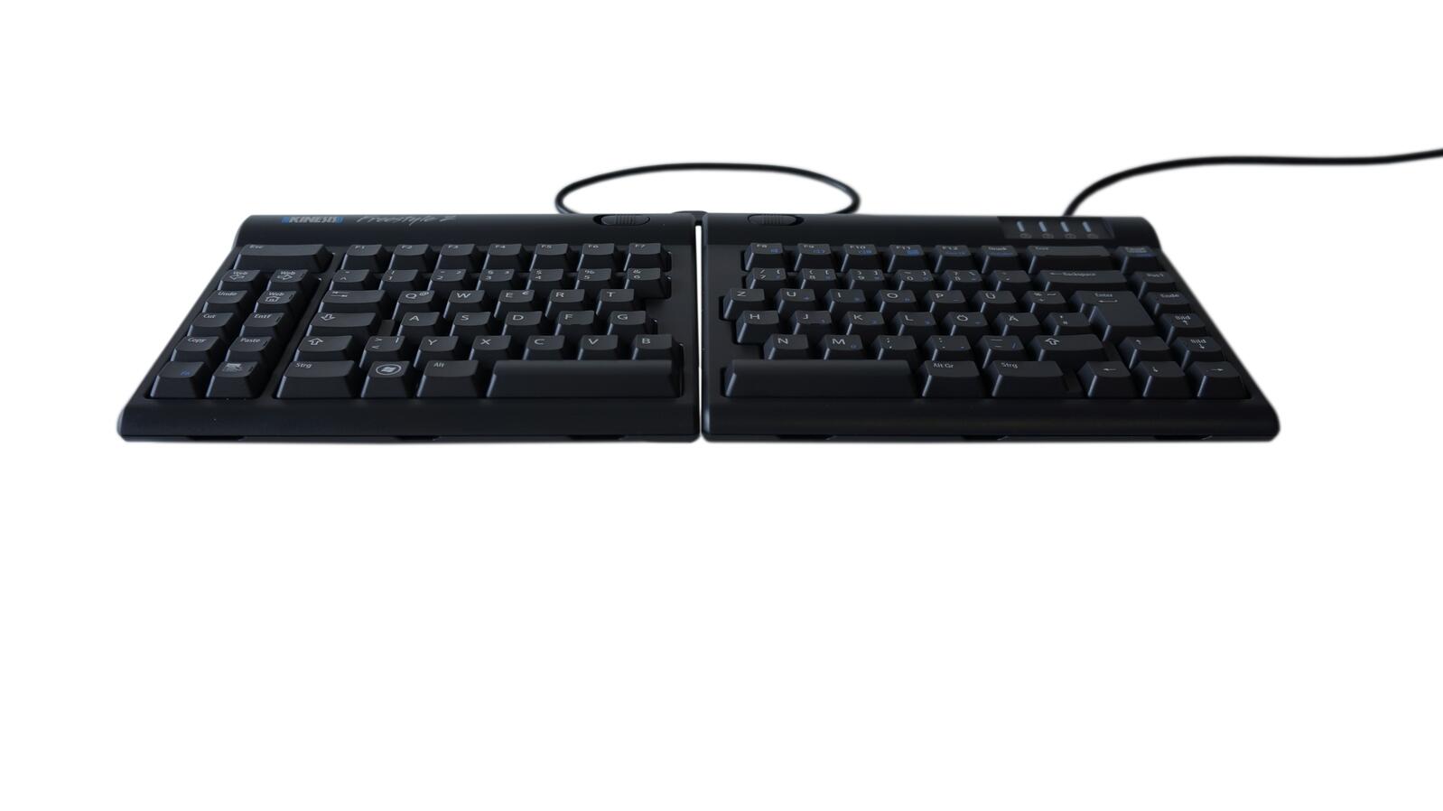 KINESIS ergonomische Tastatur kabelgebunden Freestyle 2 schwarz