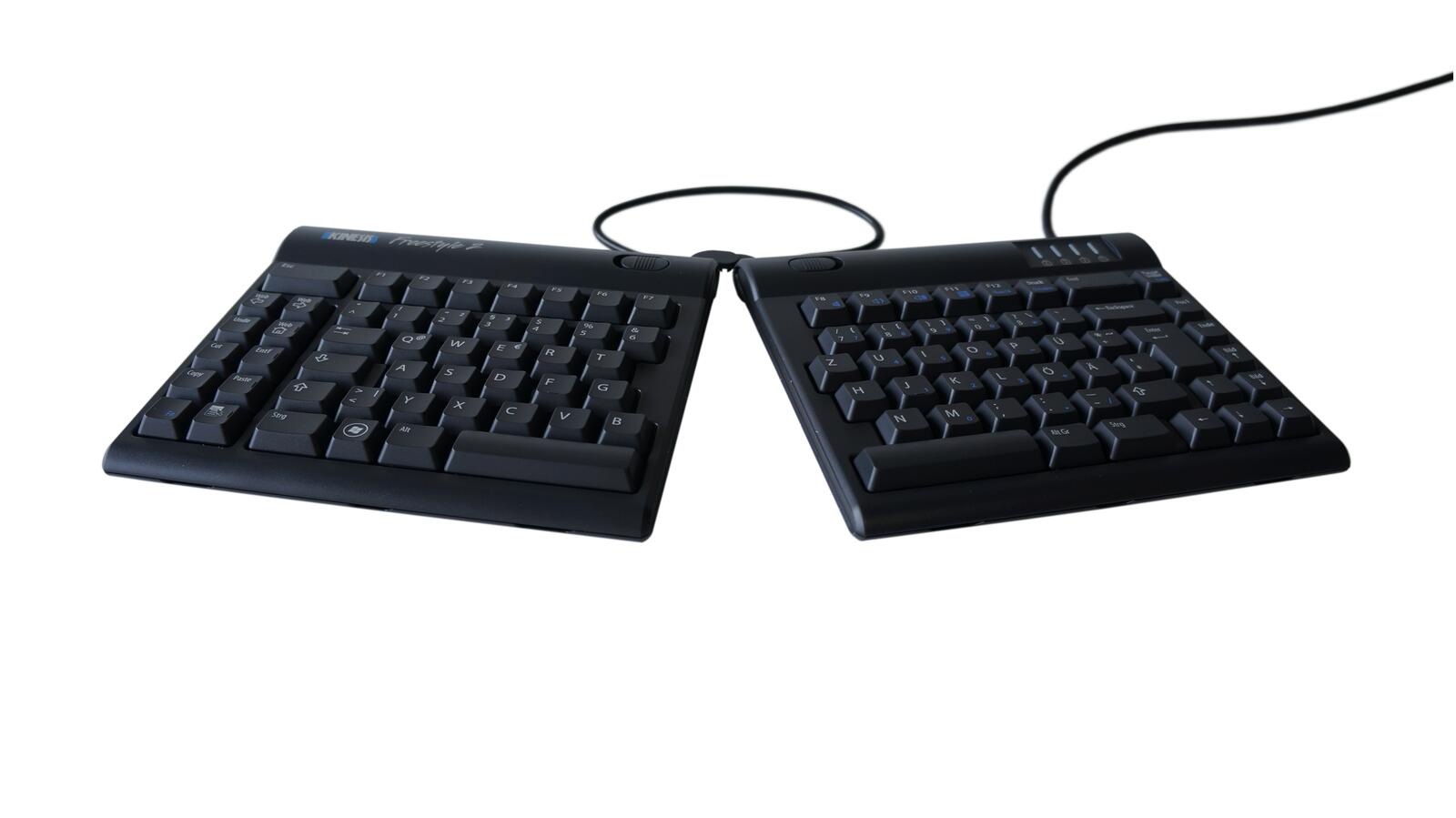 KINESIS ergonomische Tastatur kabelgebunden Freestyle 2 schwarz