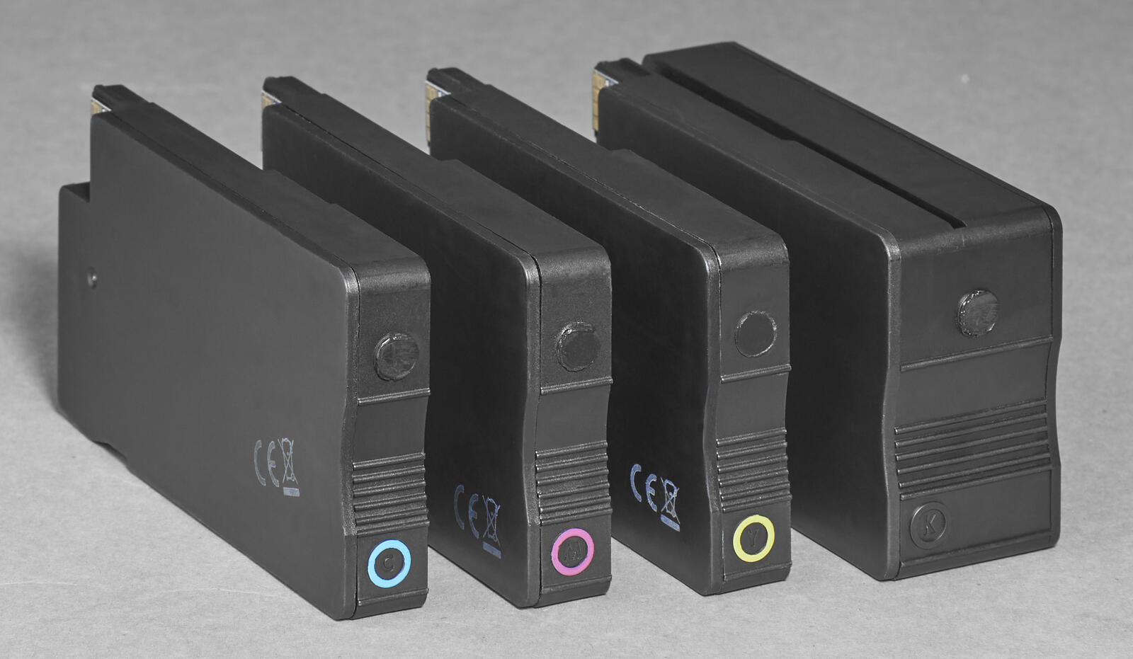 KMP Druckerpatronen H100V schwarz, cyan, magenta, gelb kompatibel zu HP 950XL/951XL (C2P43AE), 4er-Set