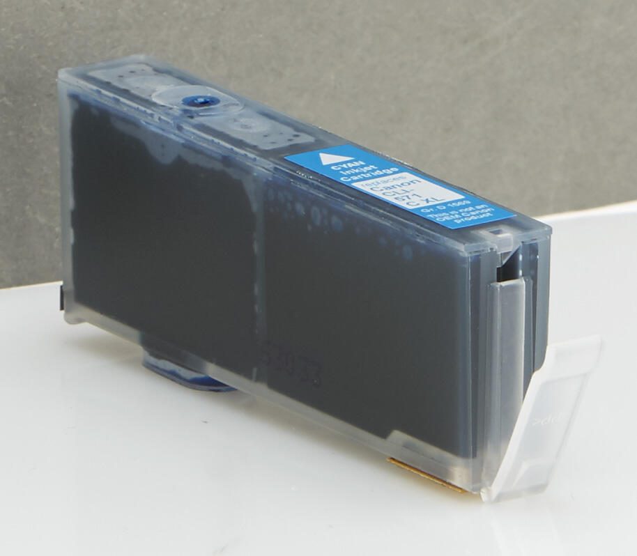 KMP Druckerpatrone C107CX cyan kompatibel zu Canon CLI-571 XL C
