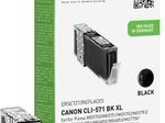 KMP Druckerpatrone C107BKX schwarz kompatibel zu Canon CLI-571 XL BK