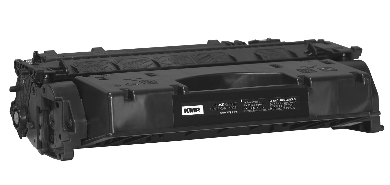KMP Toner C-T238BX schwarz kompatibel zu Canon 719H BK