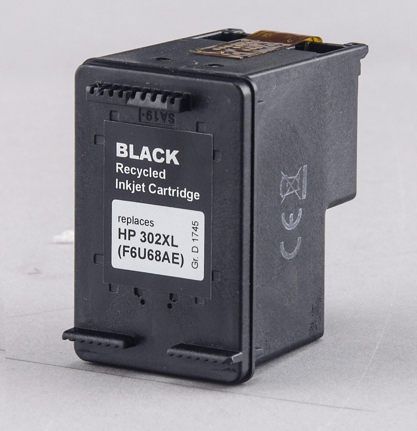 KMP Druckerpatrone H168BX schwarz kompatibel zu HP 302XL (F6U68AE)