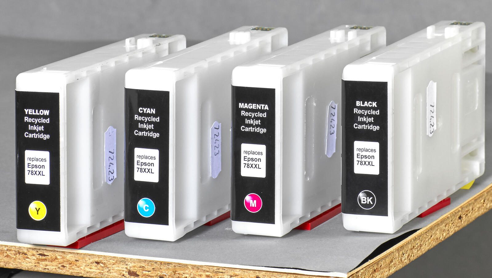 KMP Druckerpatronen E220VXX schwarz, cyan, magenta, gelb kompatibel zu EPSON T7891XXL, 4er-Set