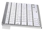 Hama Tastatur kabellos KEYALL X510 silber