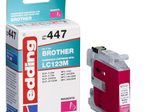 edding Druckerpatrone EDD-447 magenta kompatibel zu brother LC-123M