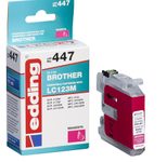 edding Druckerpatrone EDD-447 magenta kompatibel zu brother LC-123M