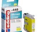 edding Druckerpatrone EDD-448 gelb kompatibel zu brother LC-123Y