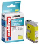 edding Druckerpatrone EDD-448 gelb kompatibel zu brother LC-123Y