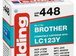 edding Druckerpatrone EDD-448 gelb kompatibel zu brother LC-123Y