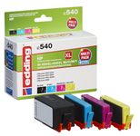 edding Druckerpatronen EDD-540 schwarz, cyan, magenta, gelb kompatibel zu HP 934XL + 935XL (X4E14AE), 4er-Set