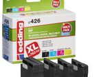 edding Druckerpatronen EDD-426 schwarz, cyan, magenta, gelb kompatibel zu HP 932XL + 933XL (C2P42AE), 4er-Set