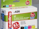 edding Druckerpatronen EDD-426 schwarz, cyan, magenta, gelb kompatibel zu HP 932XL + 933XL (C2P42AE), 4er-Set
