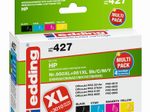 edding Druckerpatronen EDD-427 schwarz, cyan, magenta, gelb kompatibel zu HP 950XL + 951XL (C2P43AE), 4er-Set