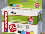 edding Druckerpatronen EDD-427 schwarz, cyan, magenta, gelb kompatibel zu HP 950XL + 951XL (C2P43AE), 4er-Set