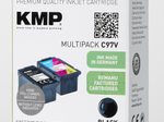 KMP Druckerpatrone C97V schwarz, color Druckköpfe kompatibel zu Canon PG-545XL + CL-546XL, 2er-Set