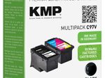 KMP Druckerpatrone C97V schwarz, color Druckköpfe kompatibel zu Canon PG-545XL + CL-546XL, 2er-Set