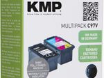 KMP Druckerpatrone C97V schwarz, color Druckköpfe kompatibel zu Canon PG-545XL + CL-546XL, 2er-Set