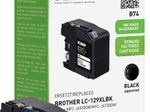 KMP Druckerpatrone B74 schwarz kompatibel zu brother LC-129XLBK