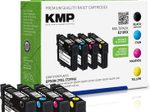 KMP Druckerpatrone E218VX schwarz, cyan, magenta, gelb kompatibel zu EPSON T2996XL, 4er-Set