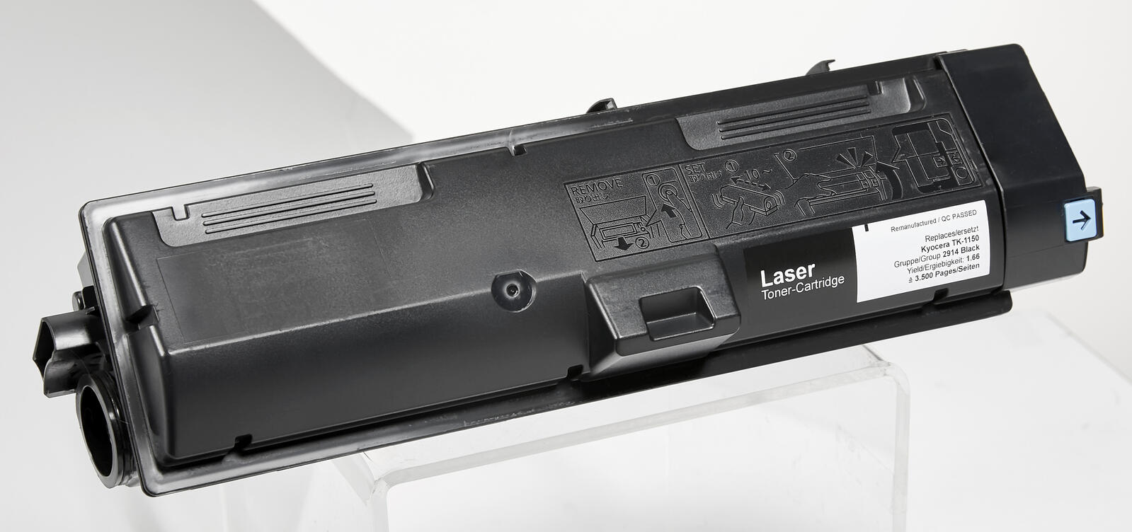 KMP Toner K-T78 schwarz kompatibel zu KYOCERA TK-1150