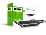 KMP Toner SA-T89V schwarz, cyan, magenta, gelb kompatibel zu SAMSUNG CLT-P404C (SU365A), 4er-Set