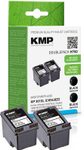 KMP Druckerpatronen H75D schwarz kompatibel zu HP 301XL (CH563EE), 2er-Set