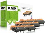 KMP Toner 1248,3030 cyan, magenta, gelb kompatibel zu brother TN-246C/M/Y, 3er-Set