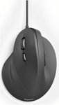 Hama EMC-500L Maus ergonomisch kabelgebunden schwarz