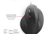 Hama EMC-500L Maus ergonomisch kabelgebunden schwarz