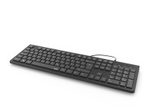 Hama Tastatur kabelgebunden KC-200 schwarz