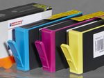 edding Druckerpatronen EDD-560 schwarz, cyan, magenta, gelb kompatibel zu HP 903XL (3HZ51AE), 4er-Set