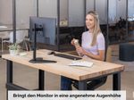 Fellowes Monitor-Halterung Professional Series Single schwarz