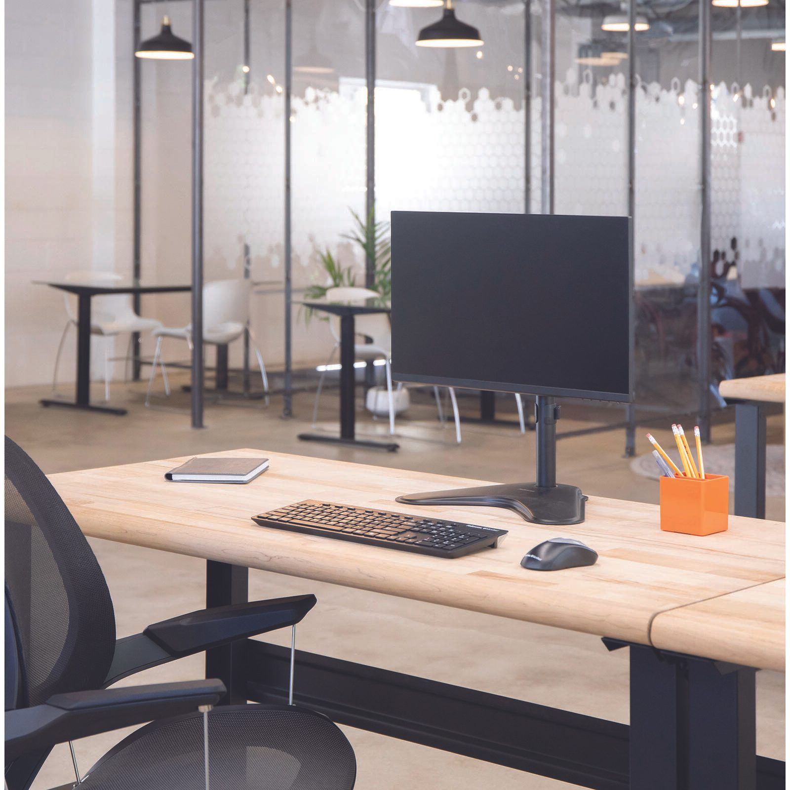 Fellowes Monitor-Halterung Professional Series Single schwarz