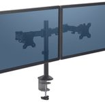 Fellowes Monitor-Halterung Reflex Dual schwarz