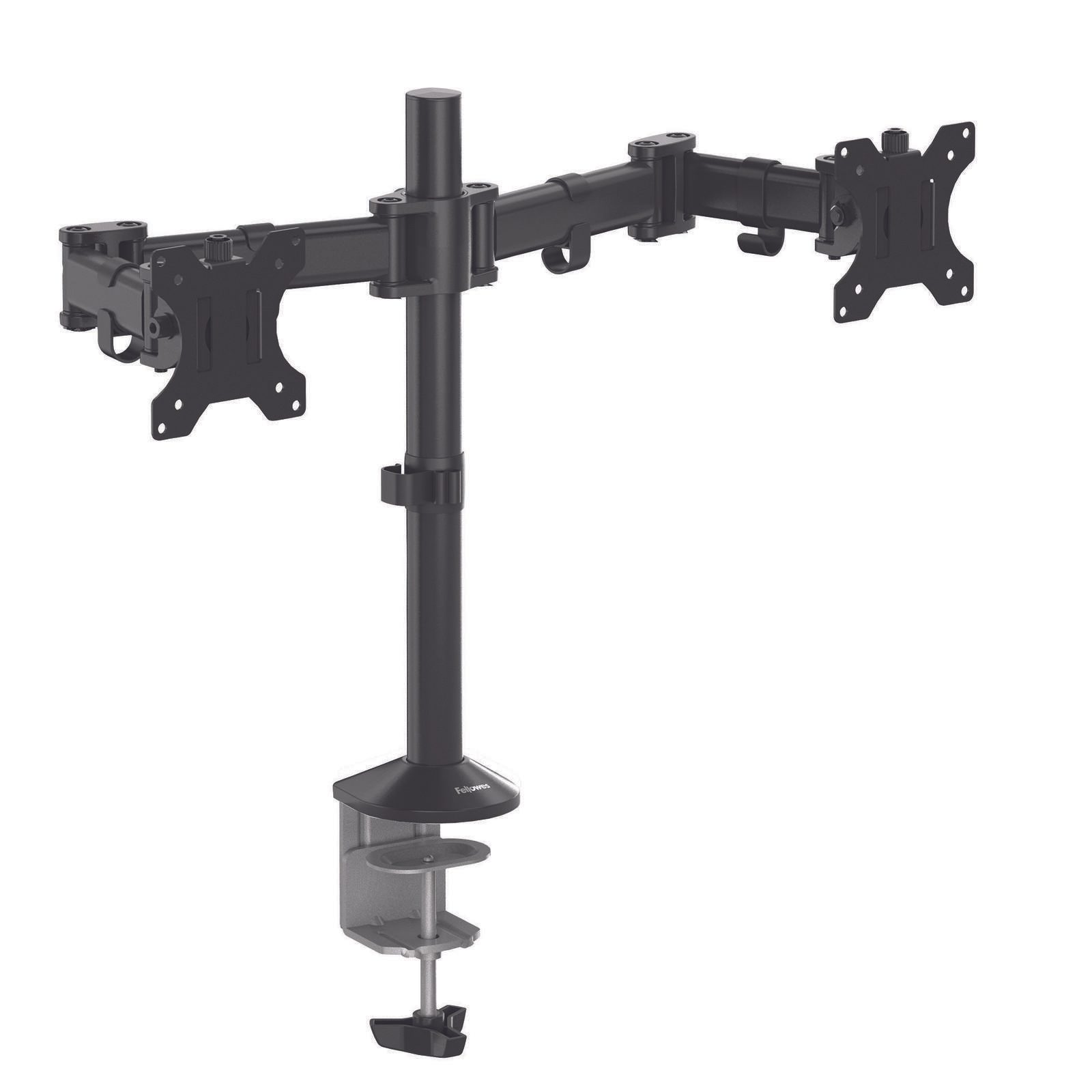 Fellowes Monitor-Halterung Reflex Dual schwarz