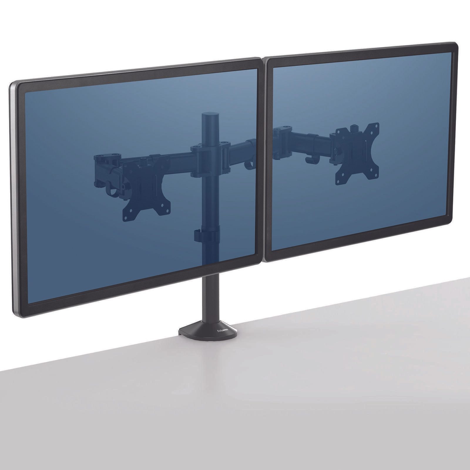Fellowes Monitor-Halterung Reflex Dual schwarz