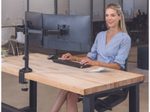 Fellowes Monitor-Halterung Reflex Dual schwarz