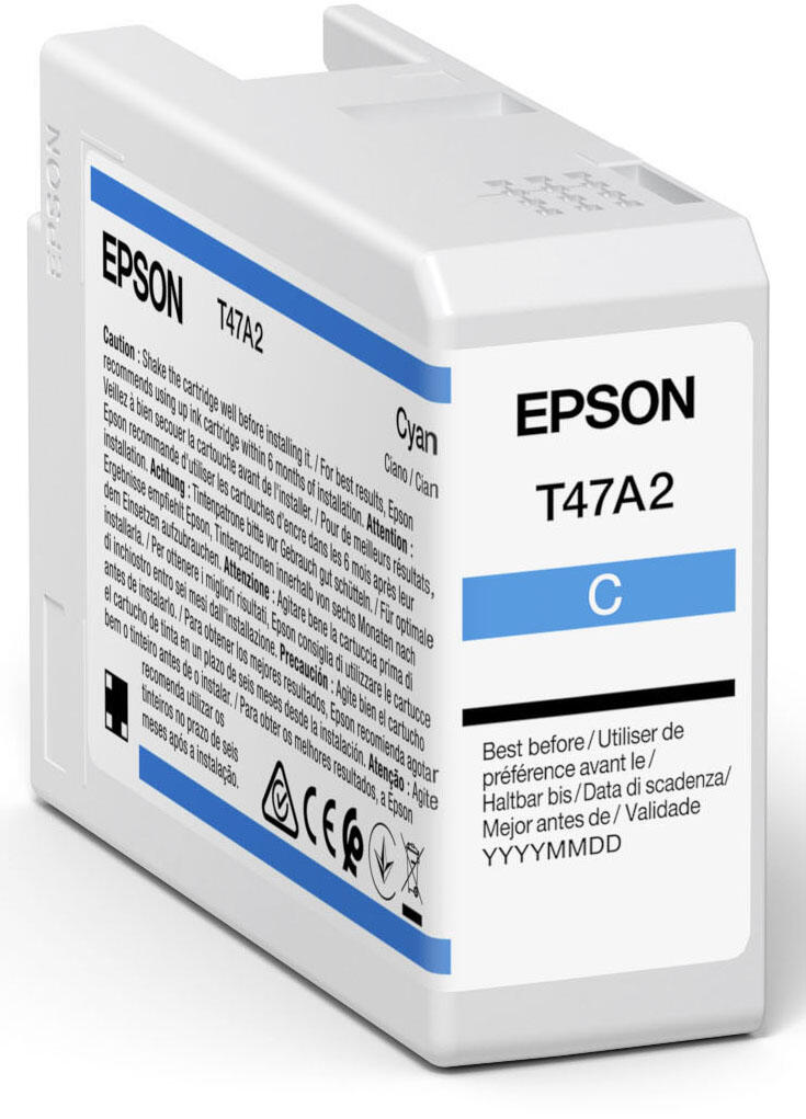 Epson Original Druckerpatrone T47A2 cyan