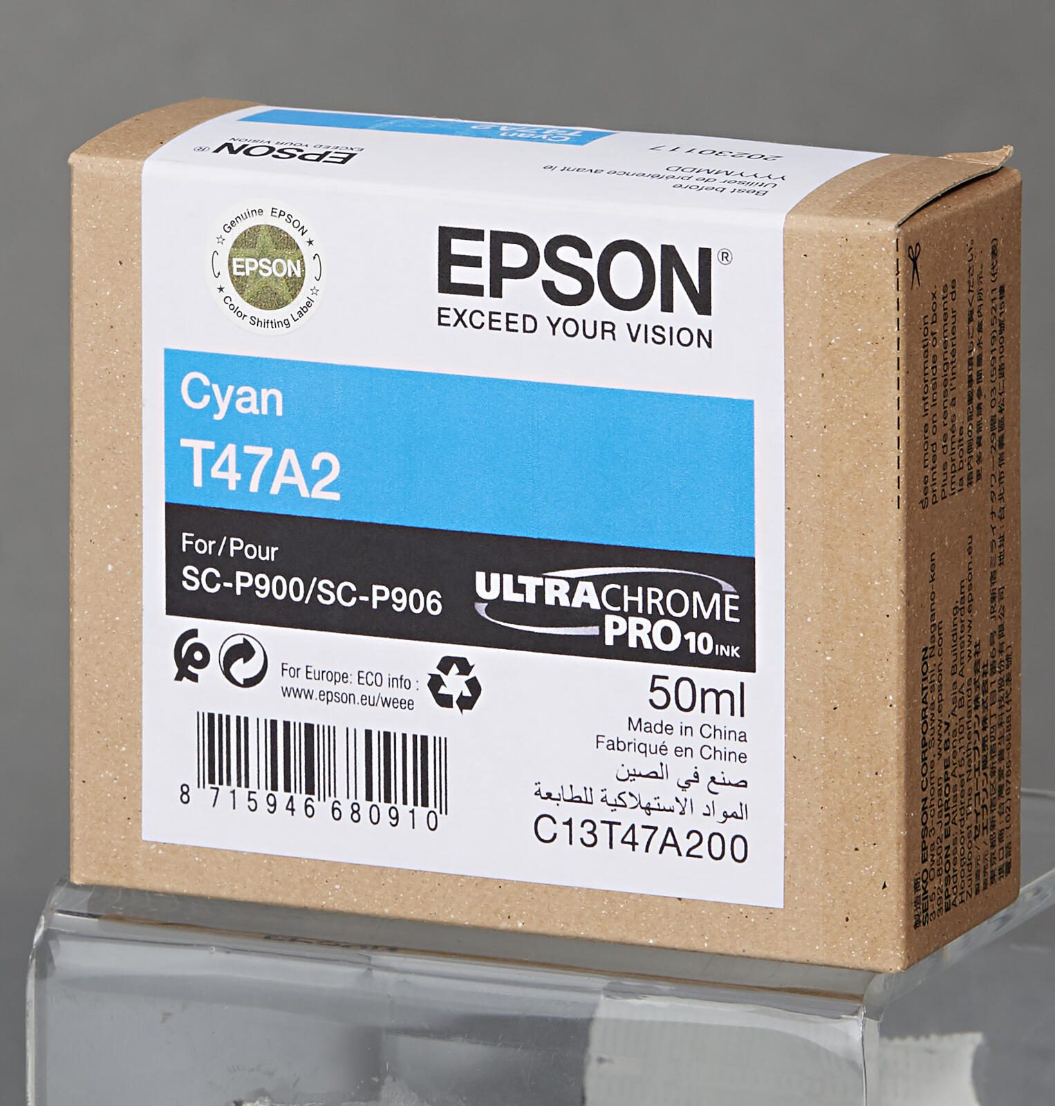 Epson Original Druckerpatrone T47A2 cyan