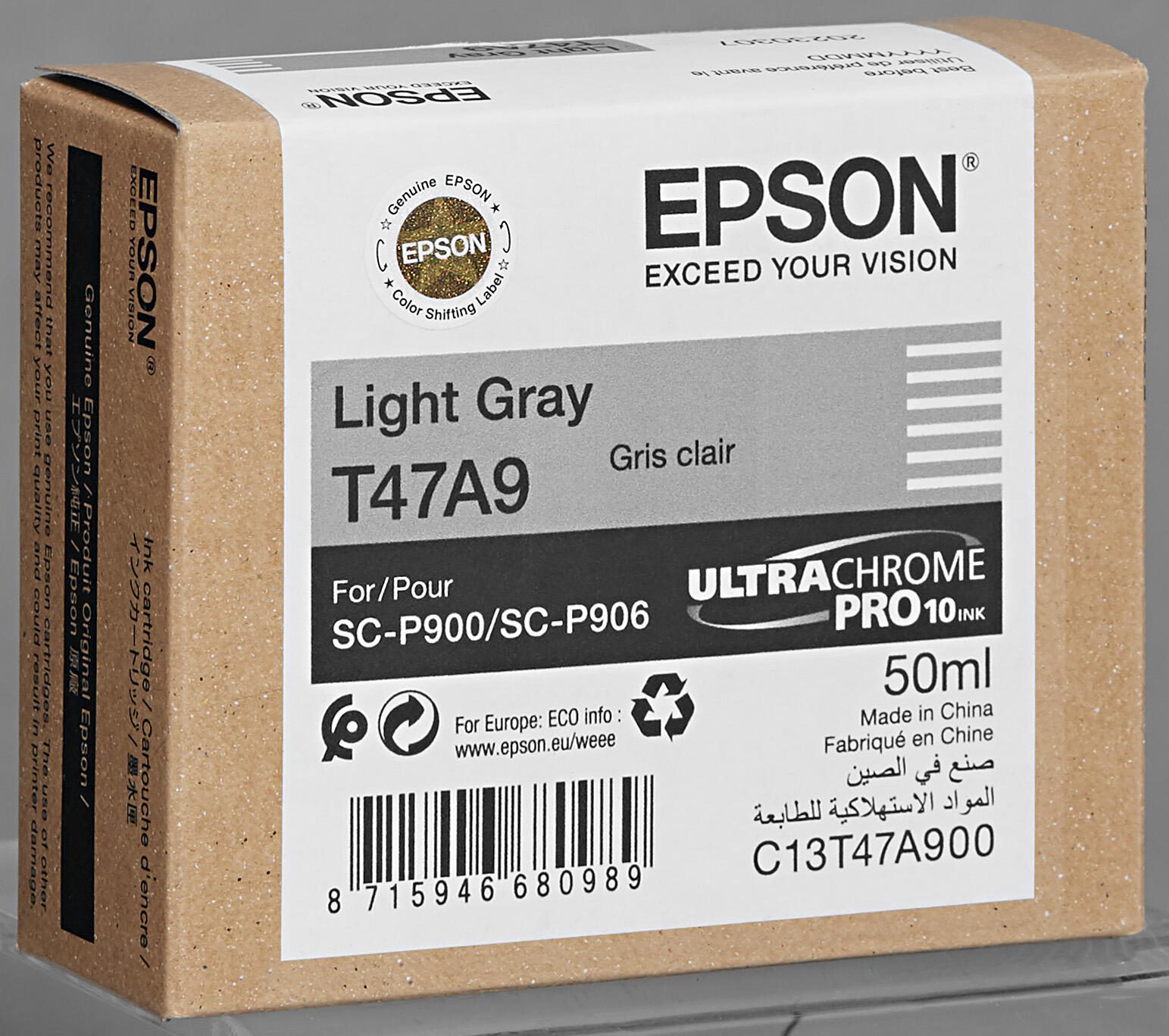 Epson Original Druckerpatrone T47A9 light grau