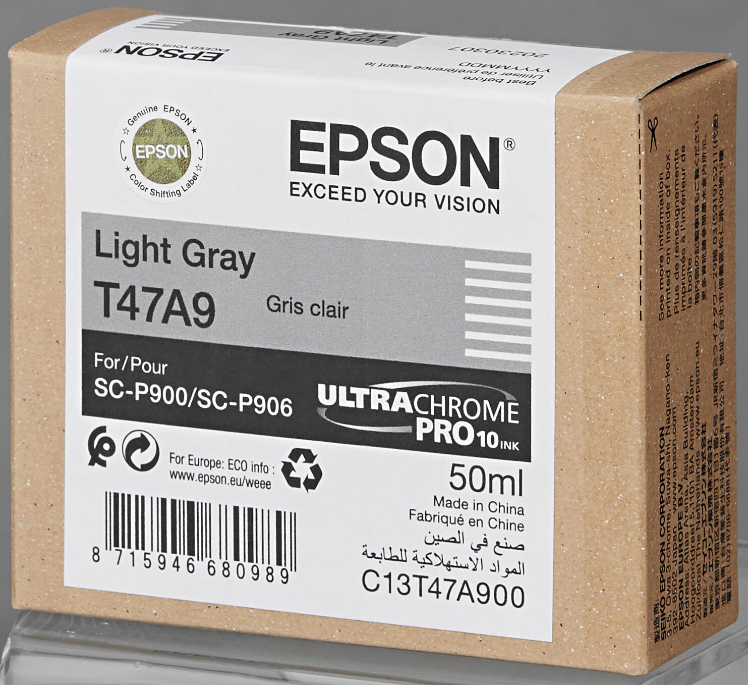 Epson Original Druckerpatrone T47A9 light grau