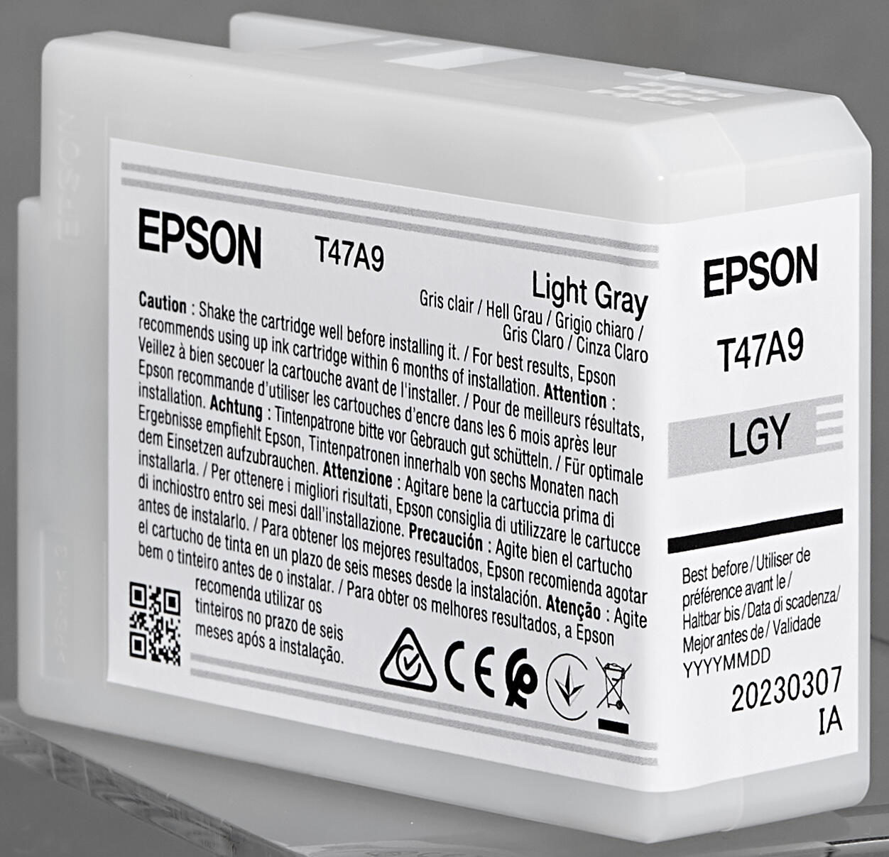 Epson Original Druckerpatrone T47A9 light grau